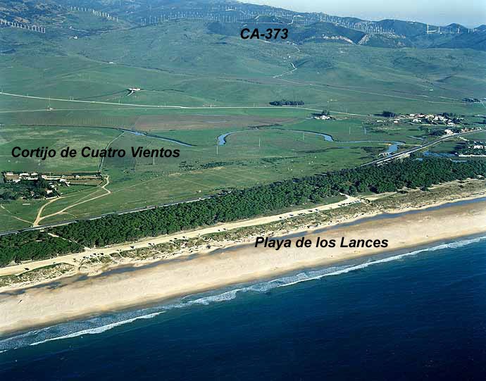 Playa Los Lances Norte, Tarifa, Cádiz / Fuente: mapama.gob.es