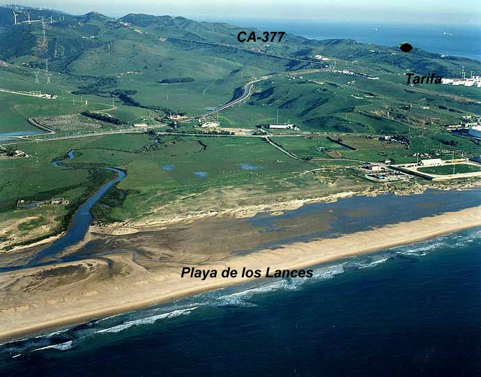 Playa Los Lances Sur, Tarifa, Cádiz / Fuente: mapama.gob.es