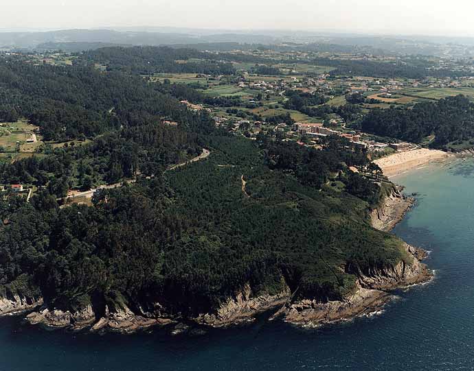 Playa Ber, Pontedeume, A Coruña / Fuente: mapama.gob.es