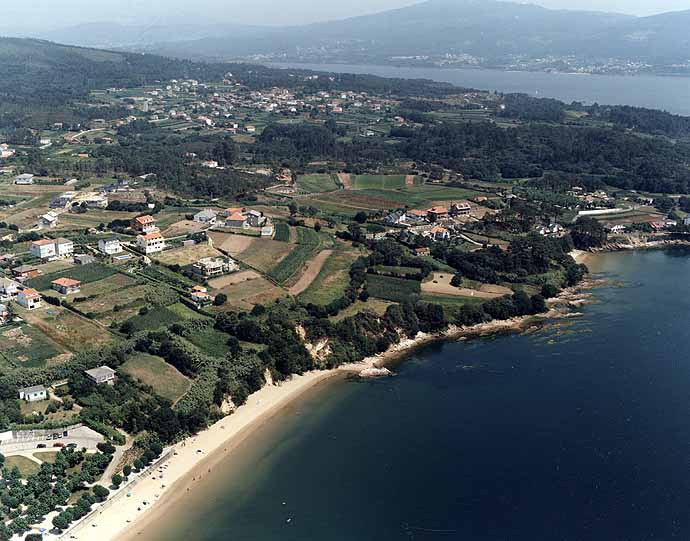 Playa Tanxil, Rianxo, A Coruña / Fuente: mapama.gob.es