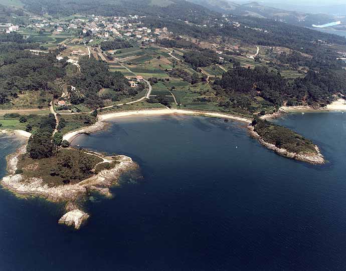 Playa O Porrón, Rianxo, A Coruña / Fuente: mapama.gob.es