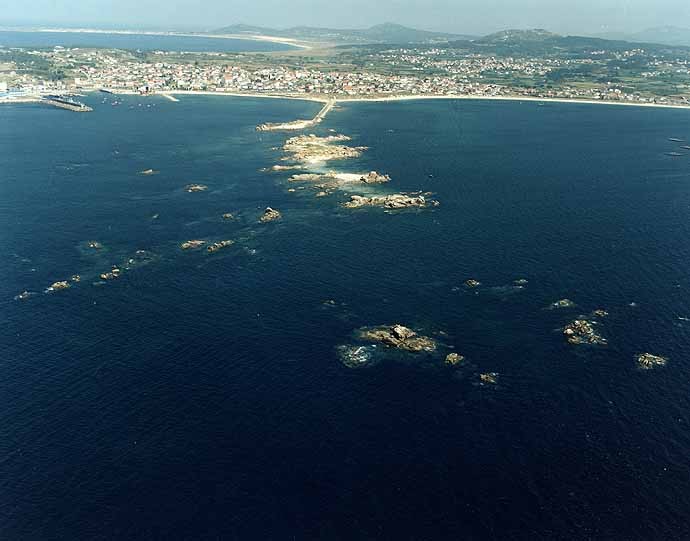 Playa Rego das Cargas, Ribeira, A Coruña / Fuente: mapama.gob.es