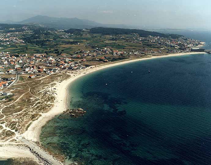 Playa O Castro, Ribeira, A Coruña / Fuente: mapama.gob.es