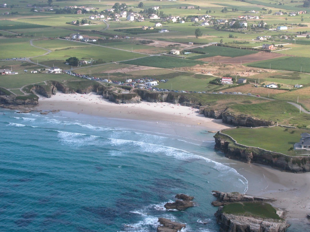 Playa Os Marbadás, Ribadeo, Lugo / Fuente: mapama.gob.es