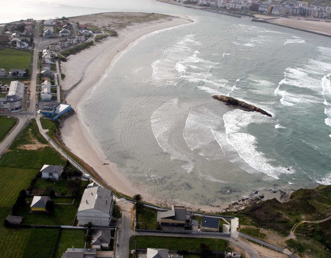 Playa San Cosme, Barreiros, Lugo / Fuente: mapama.gob.es