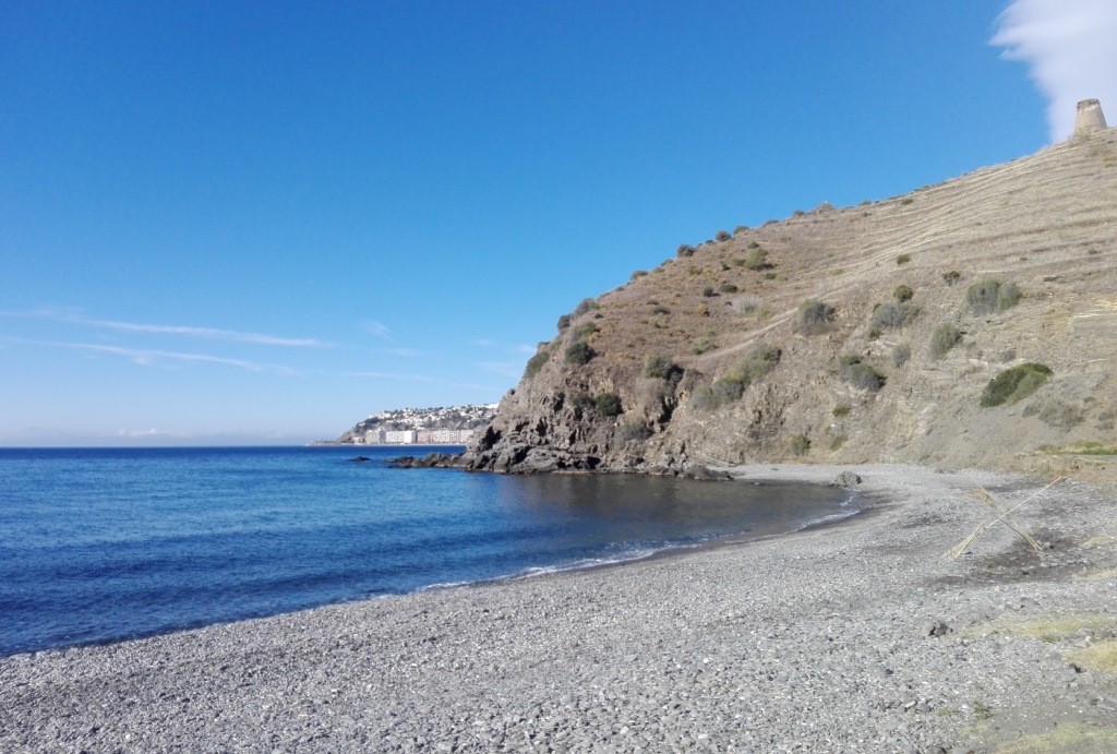 Playa Barranco de Enmedio, Almuñécar, Granada / Fuente: mapama.gob.es