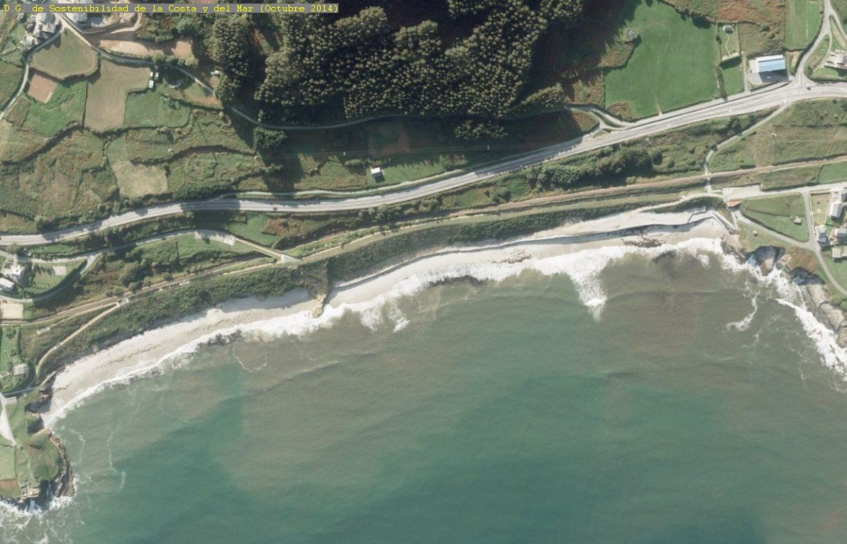 Playa Arealonga, Foz, Lugo / Fuente: mapama.gob.es