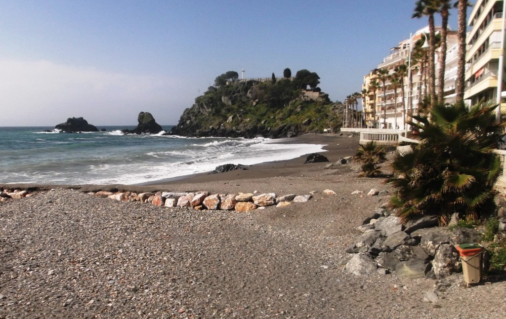 Playa Caletilla, Almuñécar, Granada / Fuente: mapama.gob.es