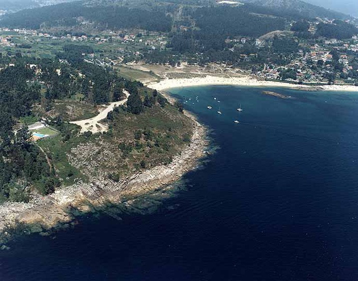 Playa Liméns, Cangas, Pontevedra / Fuente: mapama.gob.es