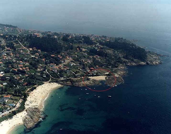 Playa O Porto, Cangas, Pontevedra / Fuente: mapama.gob.es