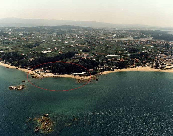 Playa Campamento, Vilanova de Arousa, Pontevedra / Fuente: mapama.gob.es