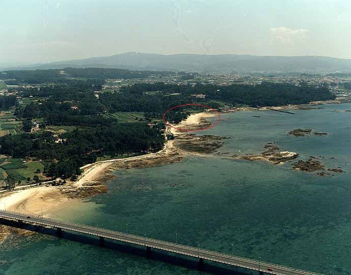 Playa As Brañas, Vilanova de Arousa, Pontevedra / Fuente: mapama.gob.es