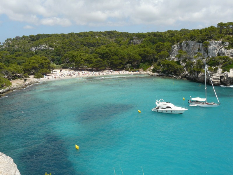 Playa Cala Macarella, Ciutadella de Menorca, Menorca / Fuente: mapama.gob.es