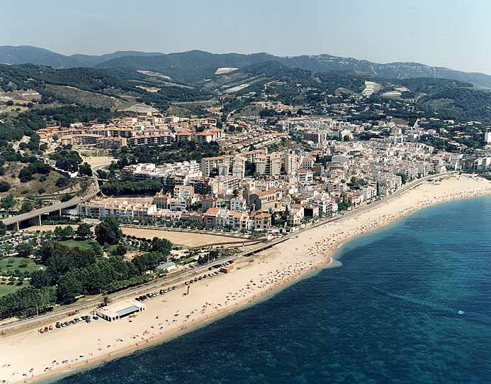 Playa Sant Pol, Sant Pol de Mar, Barcelona / Fuente: mapama.gob.es