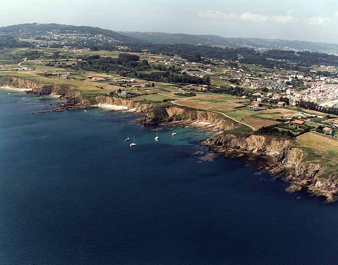 Playa Centeas, Ares, A Coruña / Fuente: mapama.gob.es