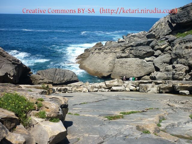 Playa Errota Sein, Hondarribia, Guipúzcoa / Fuente: mapama.gob.es