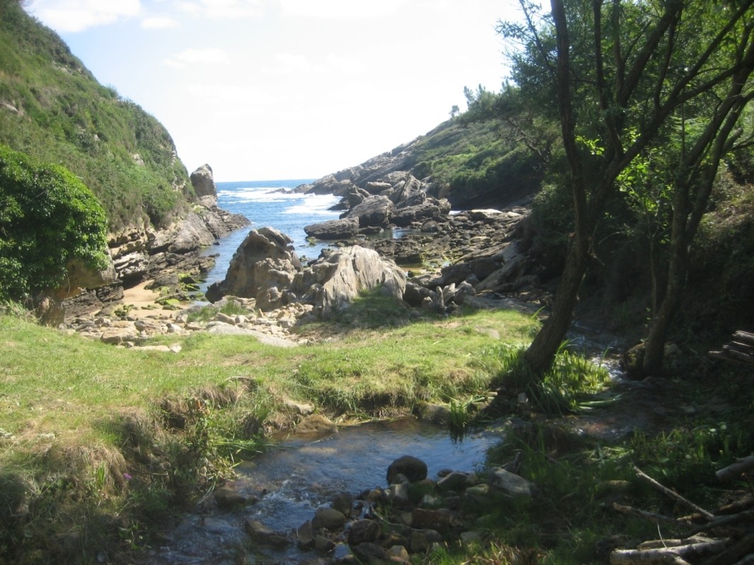 Playa Artzuportu, Hondarribia, Guipúzcoa / Fuente: mapama.gob.es