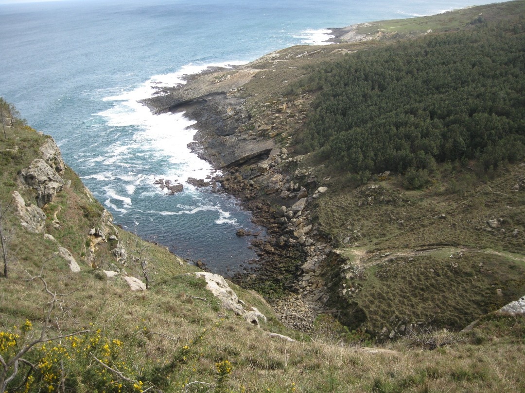 Playa Eretzin Zabala, Hondarribia, Guipúzcoa / Fuente: mapama.gob.es