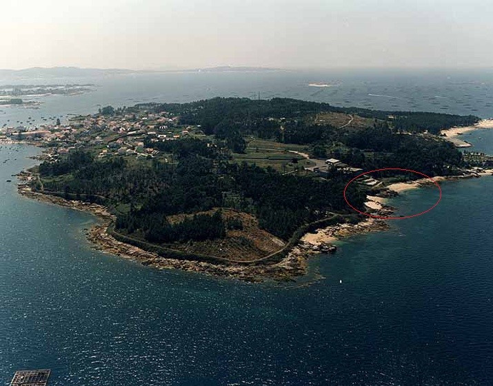 Playa O Naso, A Illa de Arousa, Pontevedra / Fuente: mapama.gob.es