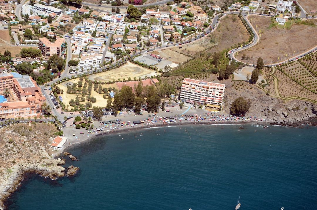 Playa Pozuelo, Almuñécar, Granada / Fuente: mapama.gob.es