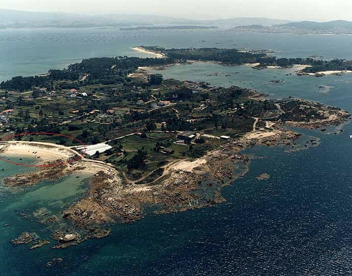 Playa Con Cerrado, A Illa de Arousa, Pontevedra / Fuente: mapama.gob.es