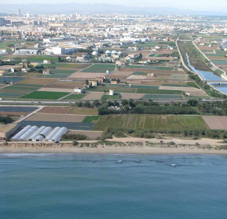 Playa Els Peixets, Alboraya, Valencia / Fuente: mapama.gob.es