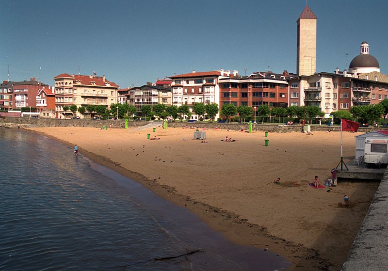 Playa Las Arenas, Getxo, Vizcaya / Fuente: mapama.gob.es