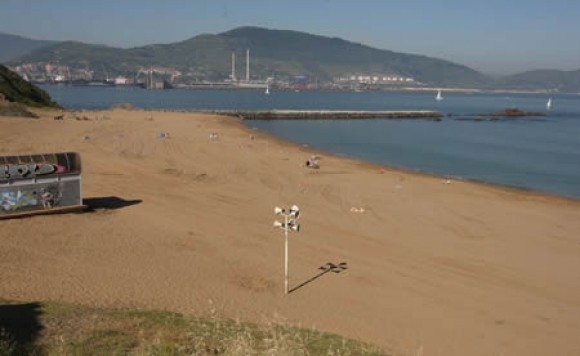 Playa Arrigunaga, Getxo, Vizcaya / Fuente: mapama.gob.es