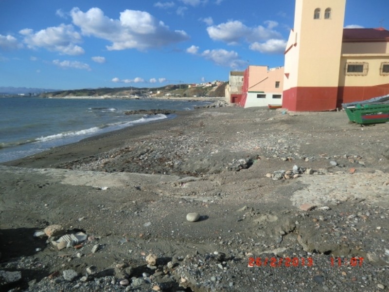 Playa Almadraba, Ceuta / Fuente: mapama.gob.es