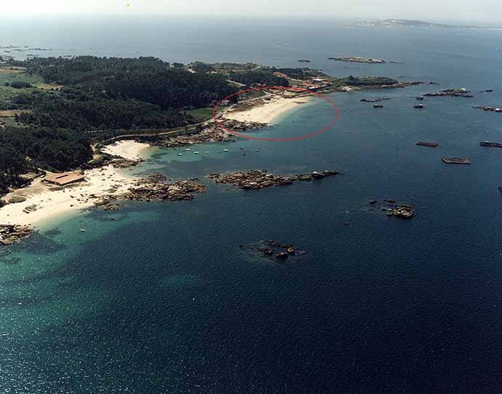Playa Carreiro, O Grove, Pontevedra / Fuente: mapama.gob.es