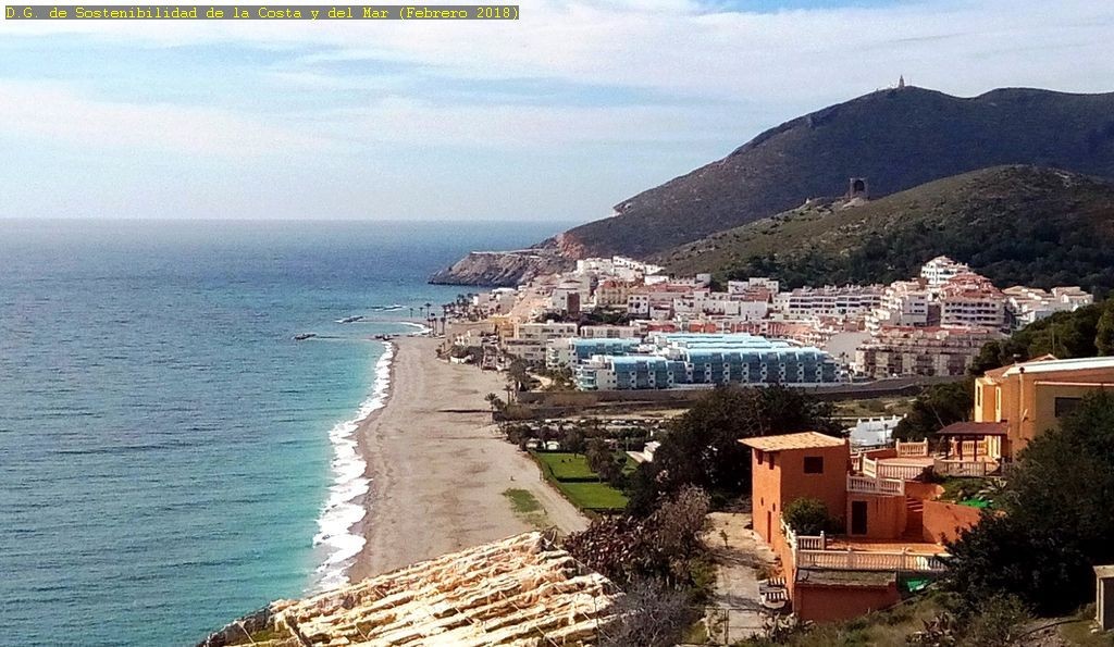 Playa Cambriles, Lújar, Granada / Fuente: mapama.gob.es