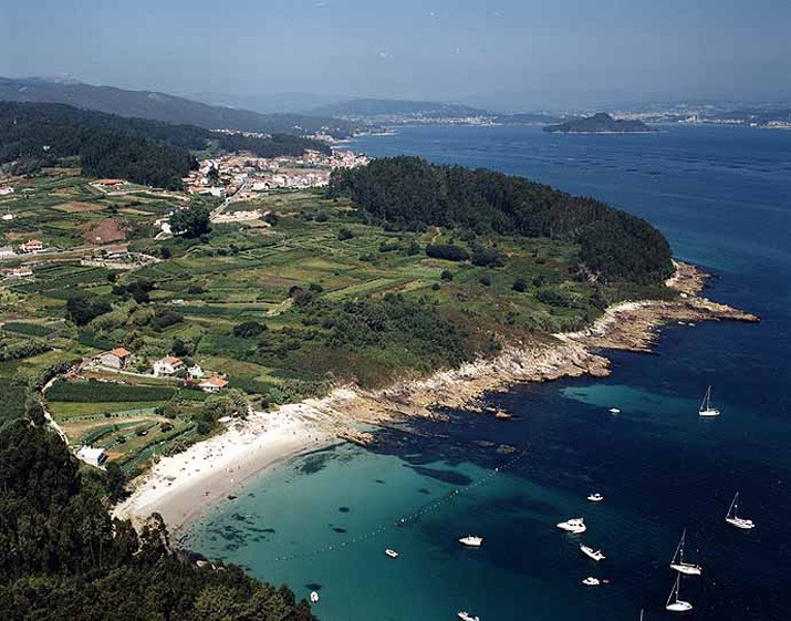 Playa Agra, Sanxenxo, Pontevedra / Fuente: mapama.gob.es