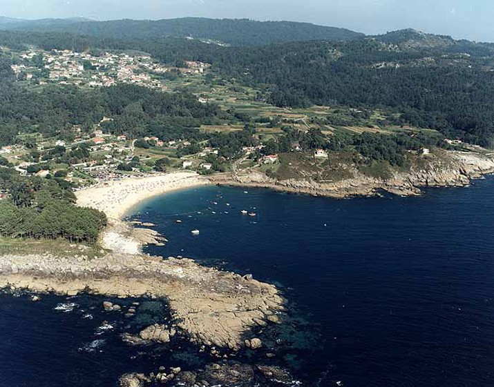 Playa Area de Bon, Bueu, Pontevedra / Fuente: mapama.gob.es