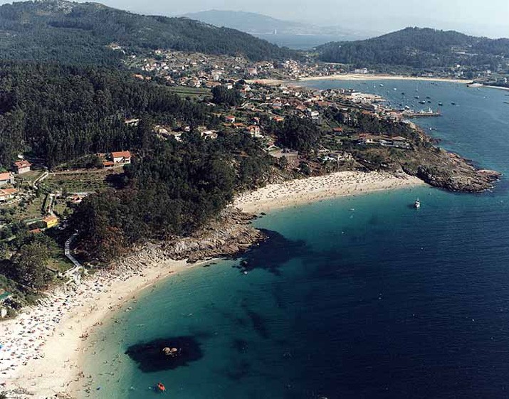 Playa Francón, Cangas, Pontevedra / Fuente: mapama.gob.es