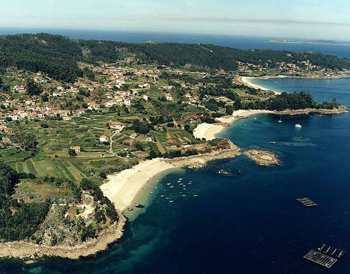 Playa San Xián, Cangas, Pontevedra / Fuente: mapama.gob.es
