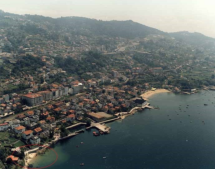 Playa A Meda, Redondela, Pontevedra / Fuente: mapama.gob.es