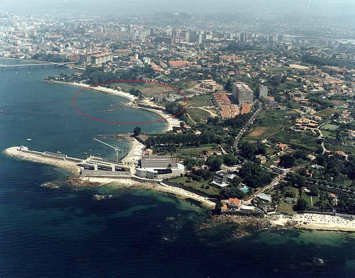 Playa Alcabre, Vigo, Pontevedra / Fuente: mapama.gob.es