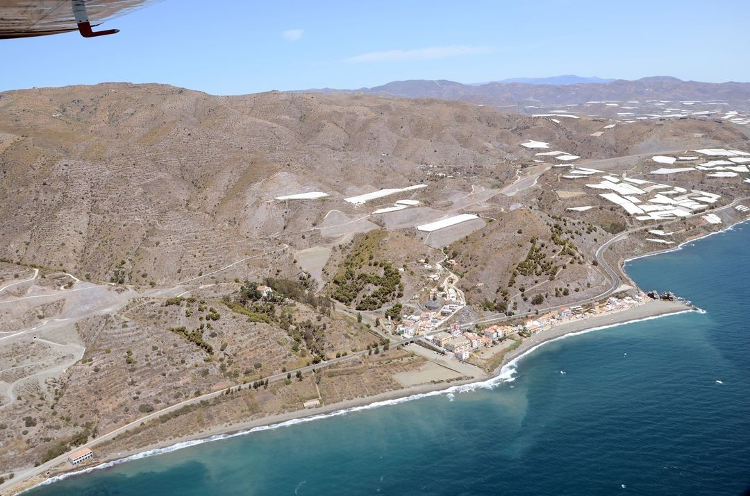 Playa Las Cañas, Sorvilán, Granada / Fuente: mapama.gob.es