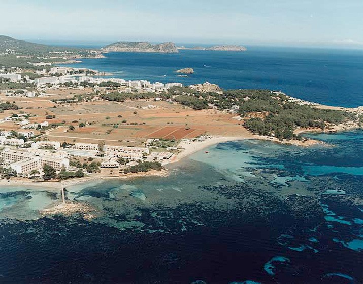 Playa Cala Gat, Santa Eulalia del Río, Ibiza / Fuente: mapama.gob.es