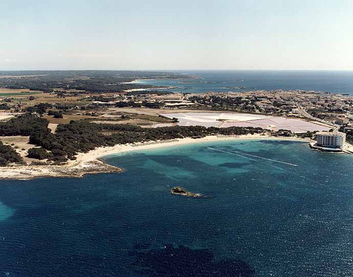 Playa Ses Estanques, Campos, Mallorca / Fuente: mapama.gob.es
