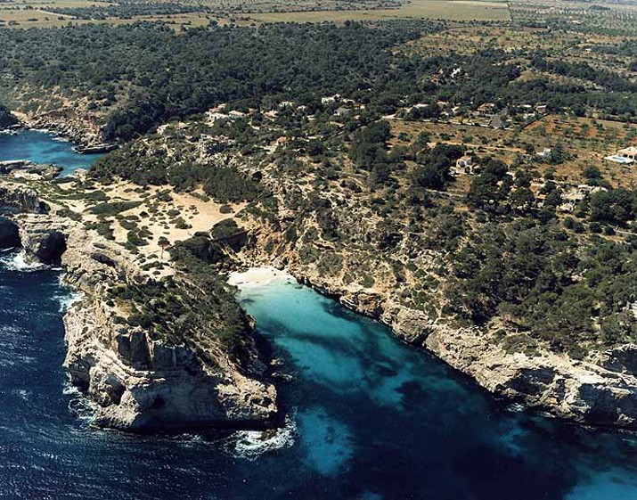 Playa Caló d'Es Moro, Santanyí, Mallorca / Fuente: mapama.gob.es
