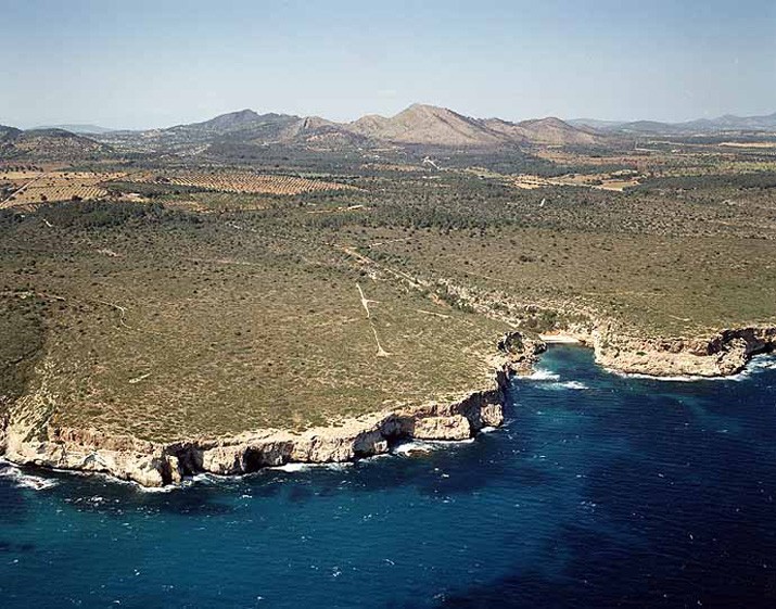 Playa Caló Bota, Manacor, Mallorca / Fuente: mapama.gob.es
