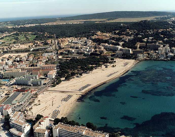 Playa Cala de Santa Ponça, Calvià, Mallorca / Fuente: mapama.gob.es