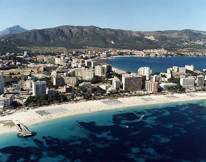 Playa Magalluf, Calvià, Mallorca / Fuente: mapama.gob.es