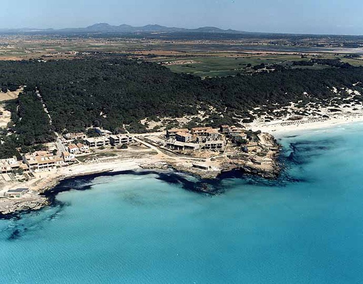Playa Ses Covetes, Campos, Mallorca / Fuente: mapama.gob.es