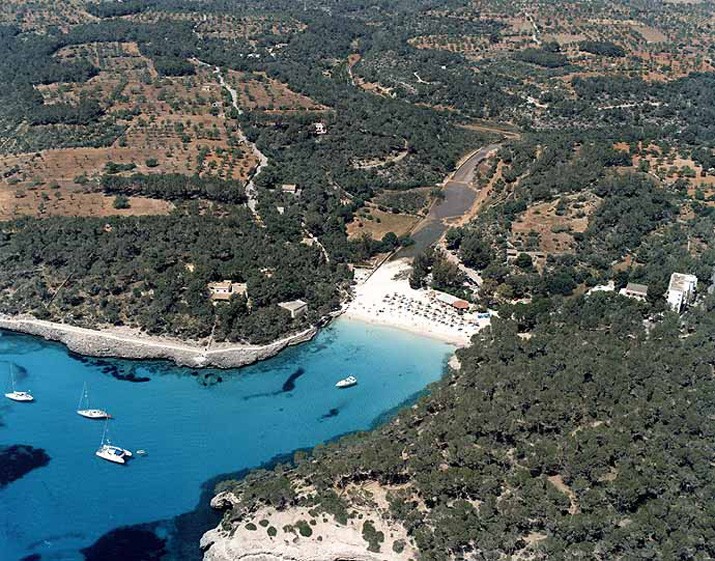 Playa Sa Font de N'Alis, Santanyí, Mallorca / Fuente: mapama.gob.es
