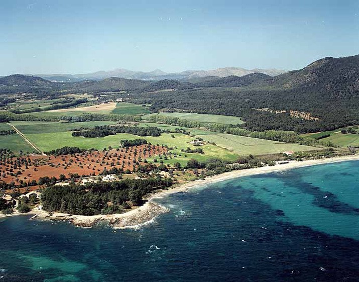 Playa Es Ribell, Son Servera, Mallorca / Fuente: mapama.gob.es