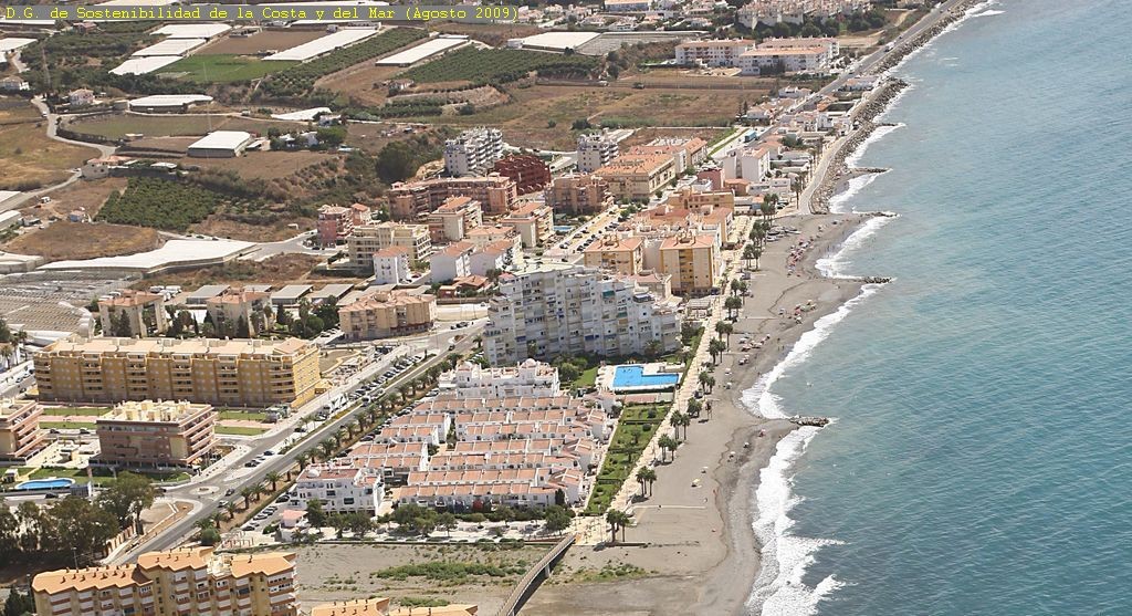 Playa Mezquitilla, Algarrobo, Málaga / Fuente: mapama.gob.es
