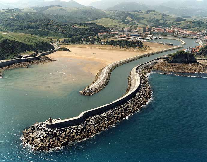 Playa Santiago, Zumaia, Guipúzcoa / Fuente: mapama.gob.es