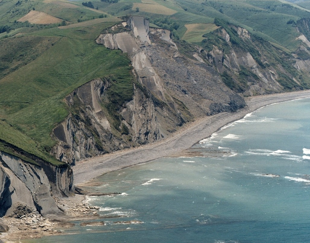 Playa Aitzuri, Zumaia, Guipúzcoa / Fuente: mapama.gob.es
